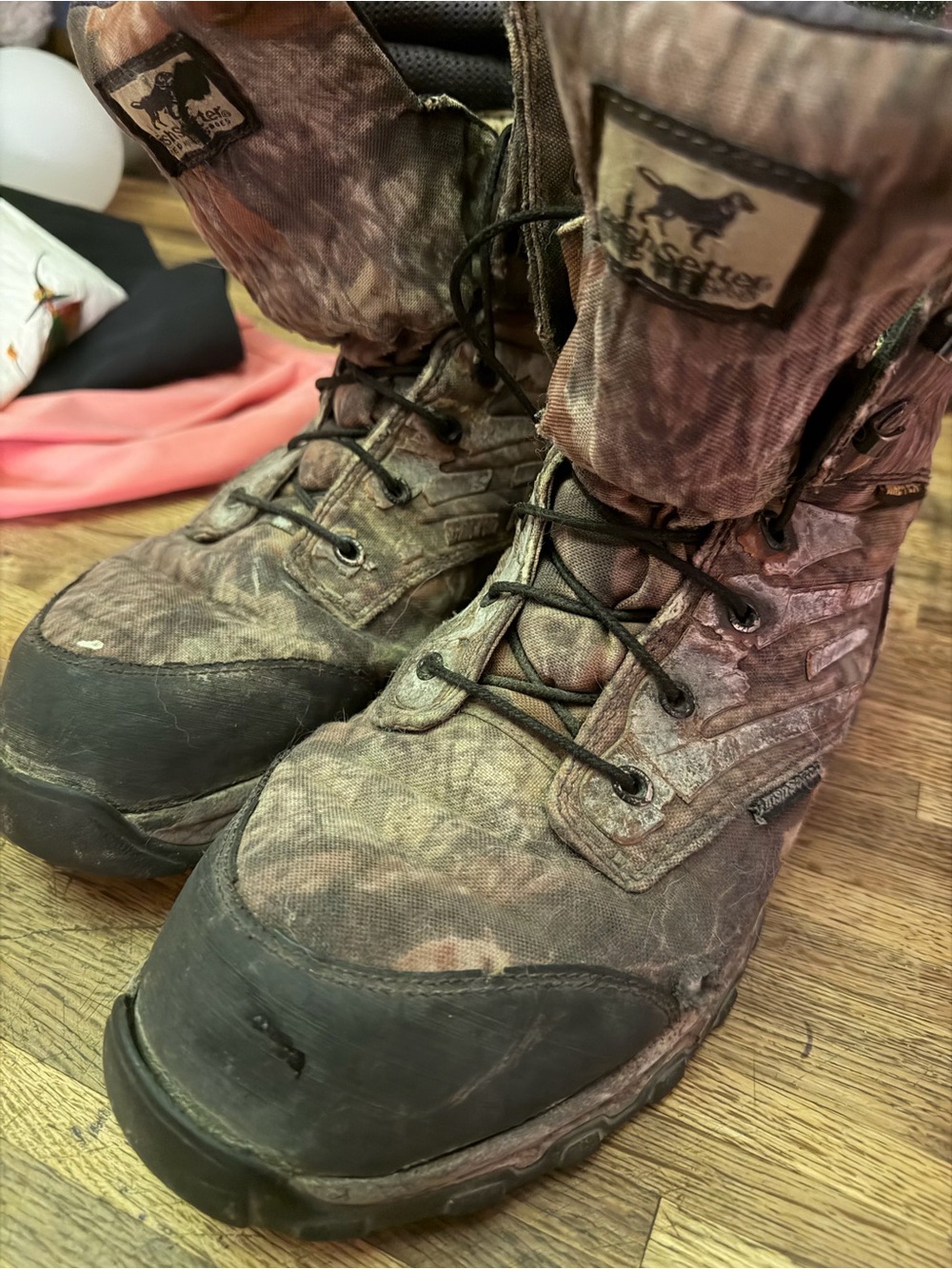 Irish Setter Brown Camo Men's Hunting Boots